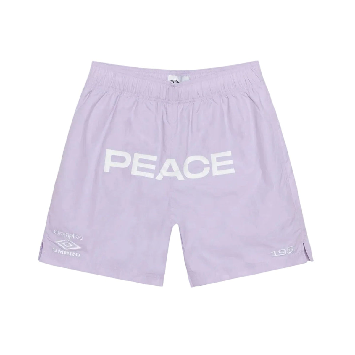 Akomplice x Umbro Peace Checkerboard Shorts (Pastel Lilac)