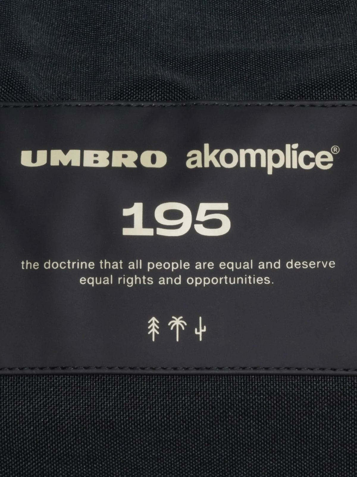 Akomplice x Umbro All Life Diamond Duffle (Black)