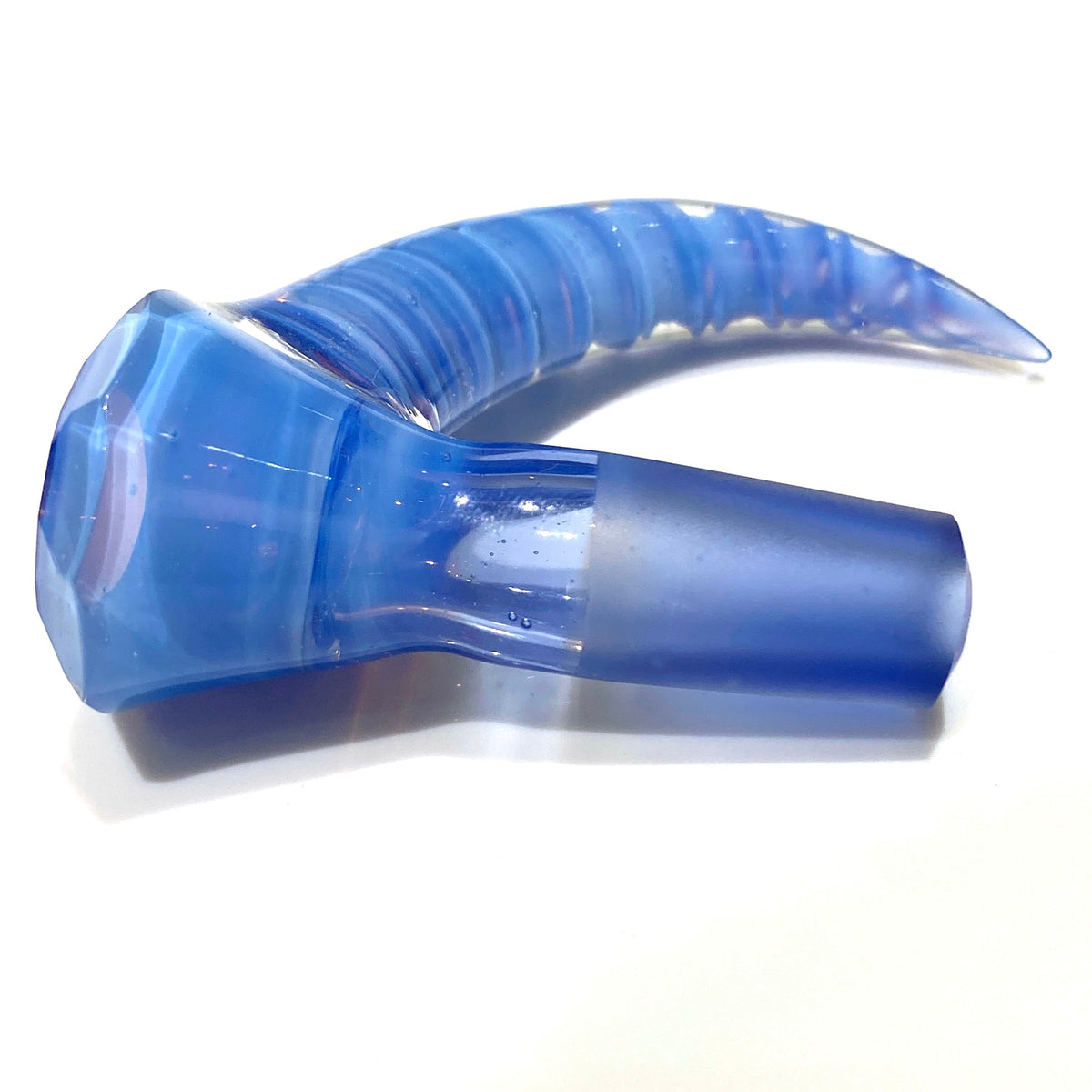 Chase Adams 18/14mm 6 Inch Faceted Downstem and Slide Set  (Sonic/Lucy)