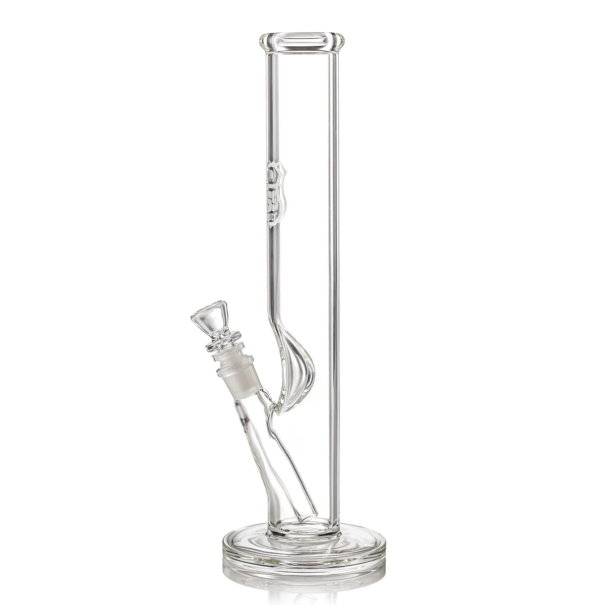 US Tubes 14 Inch Simple Straight 50 x 5mm with Sandblasted Decal