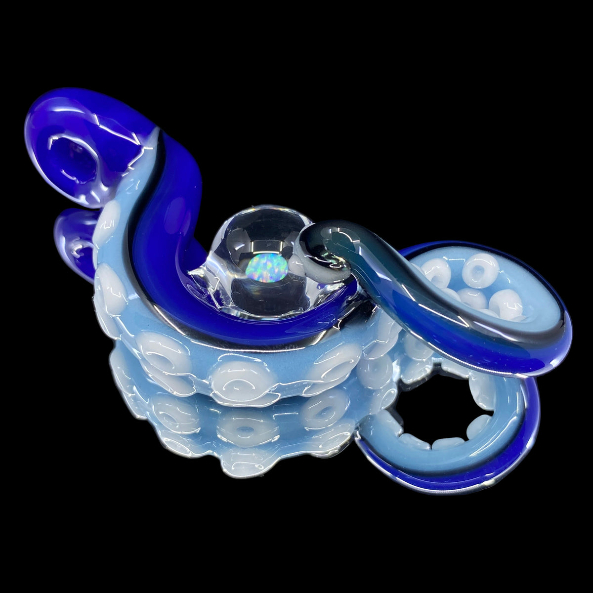 Lindemann Glass Tentacle Pendant with Opal #2