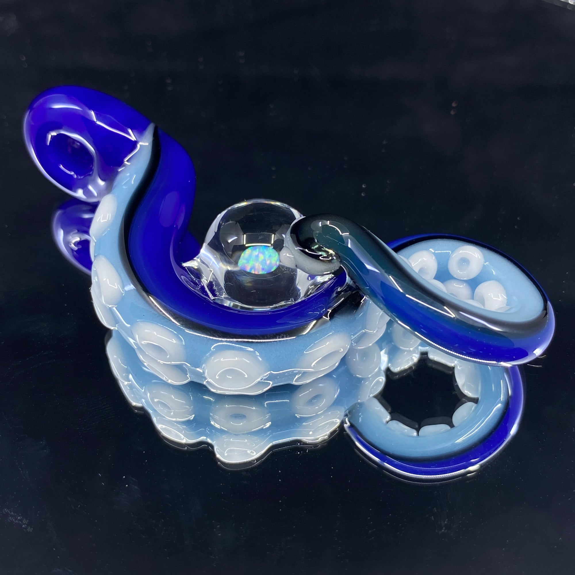 Lindemann Glass Tentacle Pendant with Opal #2