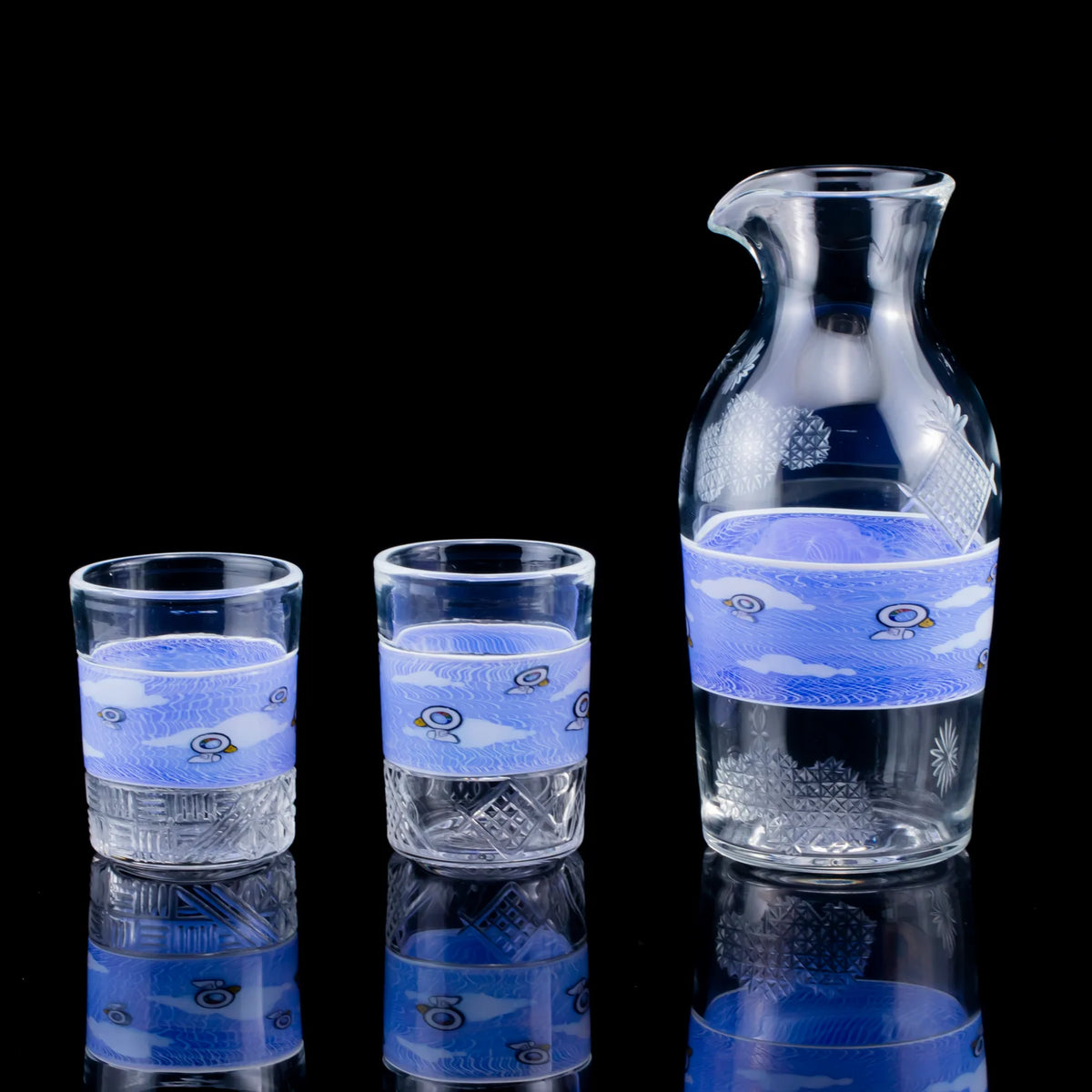 Collab Sake Set by CalM x Ksukebey