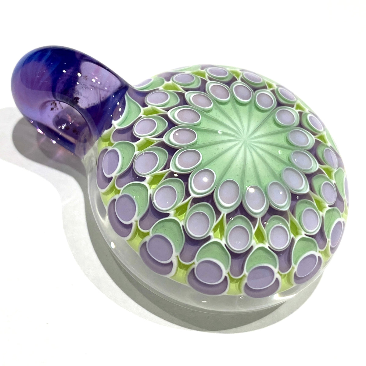 Dot Stack Pendant #3 by Olour Glass