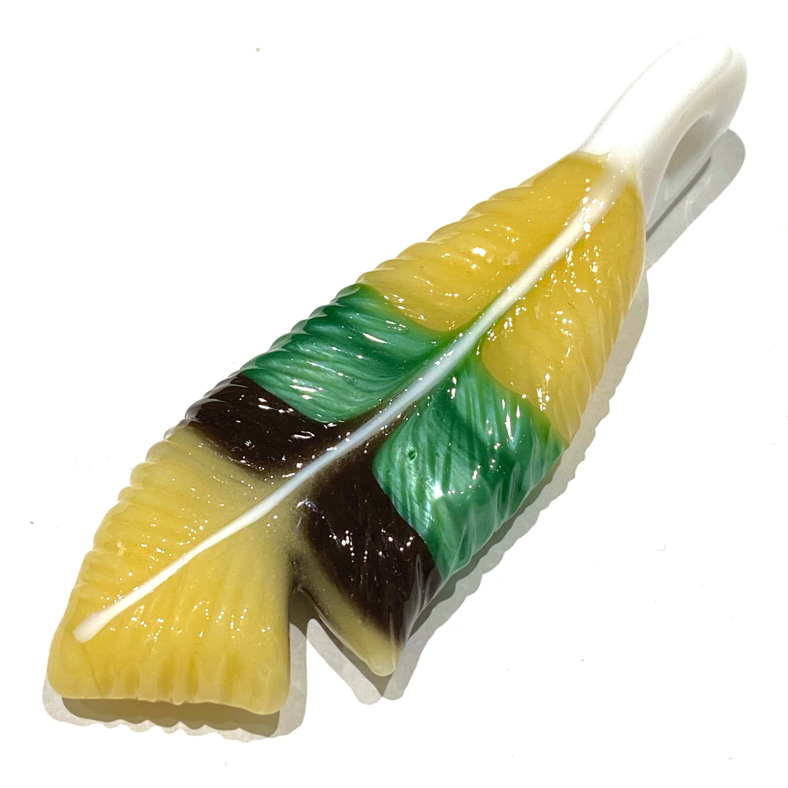R3G15 Glass x Roysco Medium Feather Pendant #1