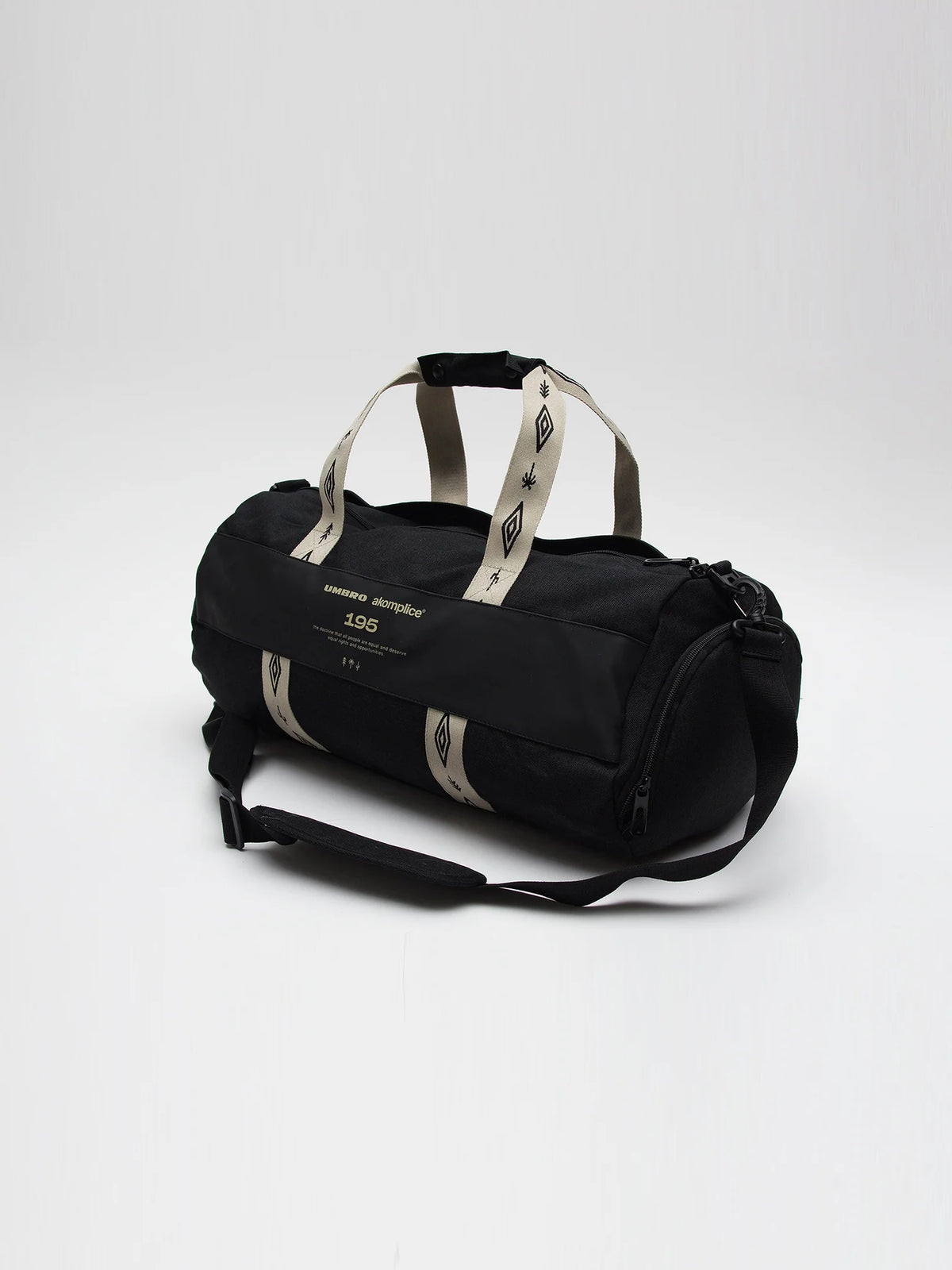Akomplice x Umbro All Life Diamond Duffle (Black)