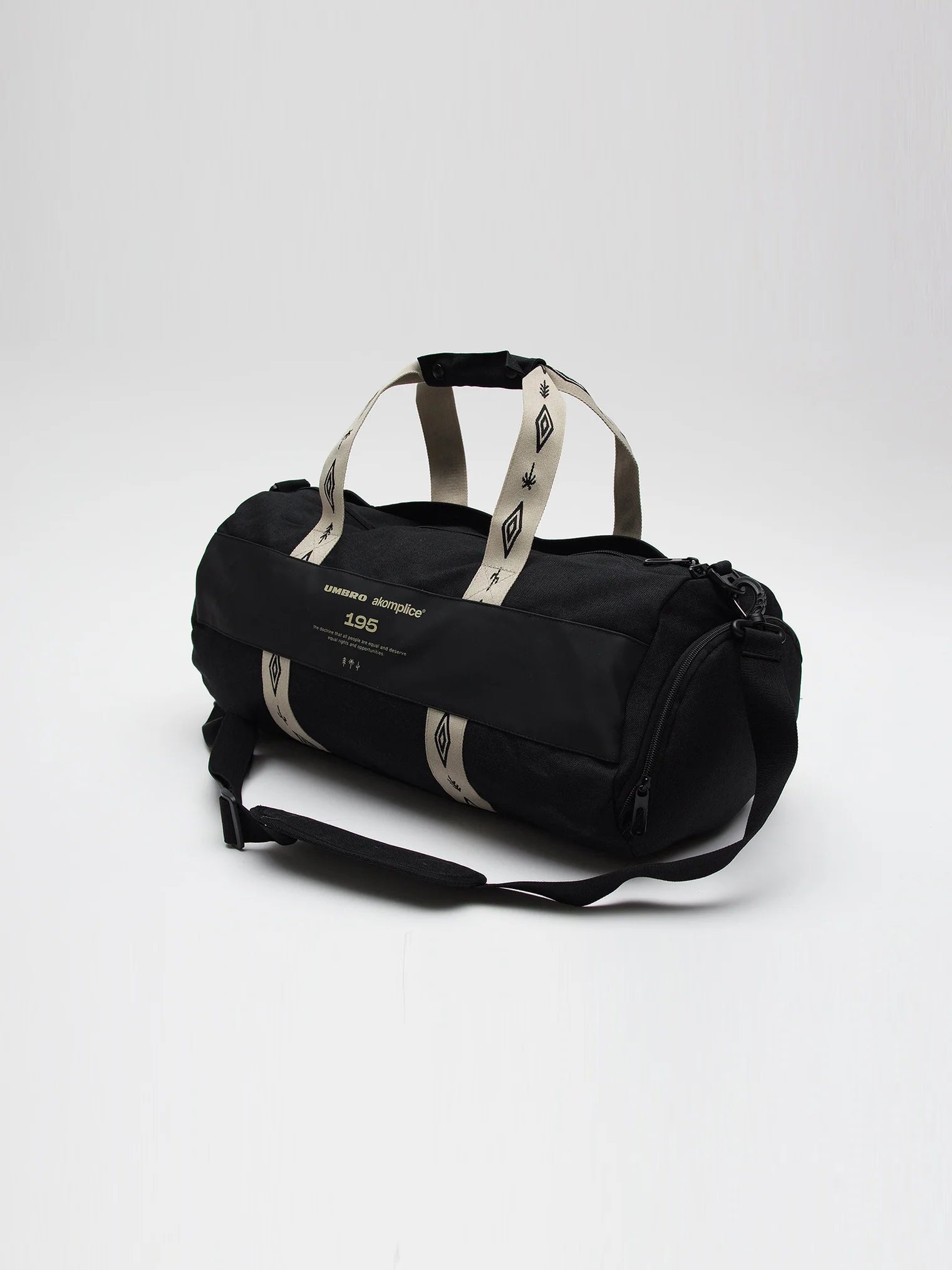 Akomplice x Umbro All Life Diamond Duffle (Black)