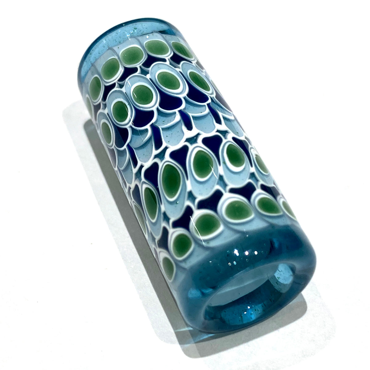 Dot Stack Bead / Pendant #1 by Olour Glass