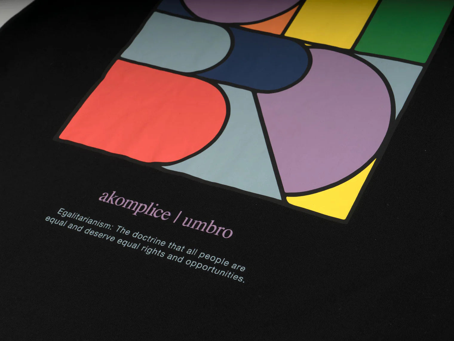 Akomplice x Umbro Egalitarianism LS Tee (Black)