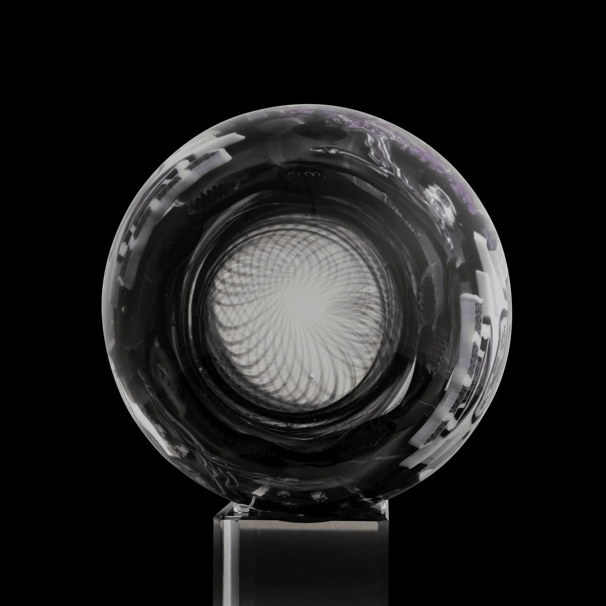 Electric Avenue / Yesulga Castle Wraparound with Black UV Reticello Core Marble