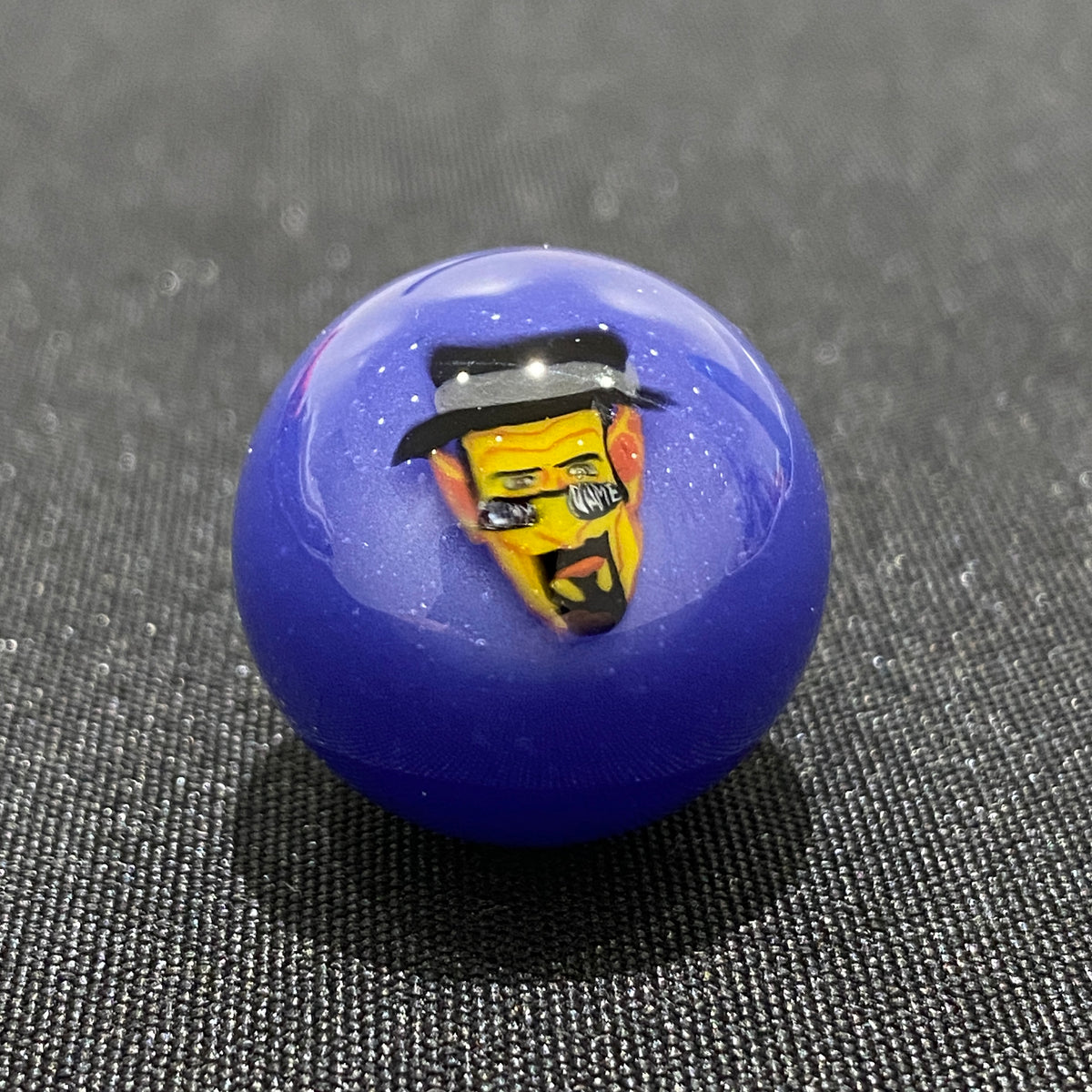 Glass Murrini Marble Carb Cap Standard Size (Heisenberg) Fuzion