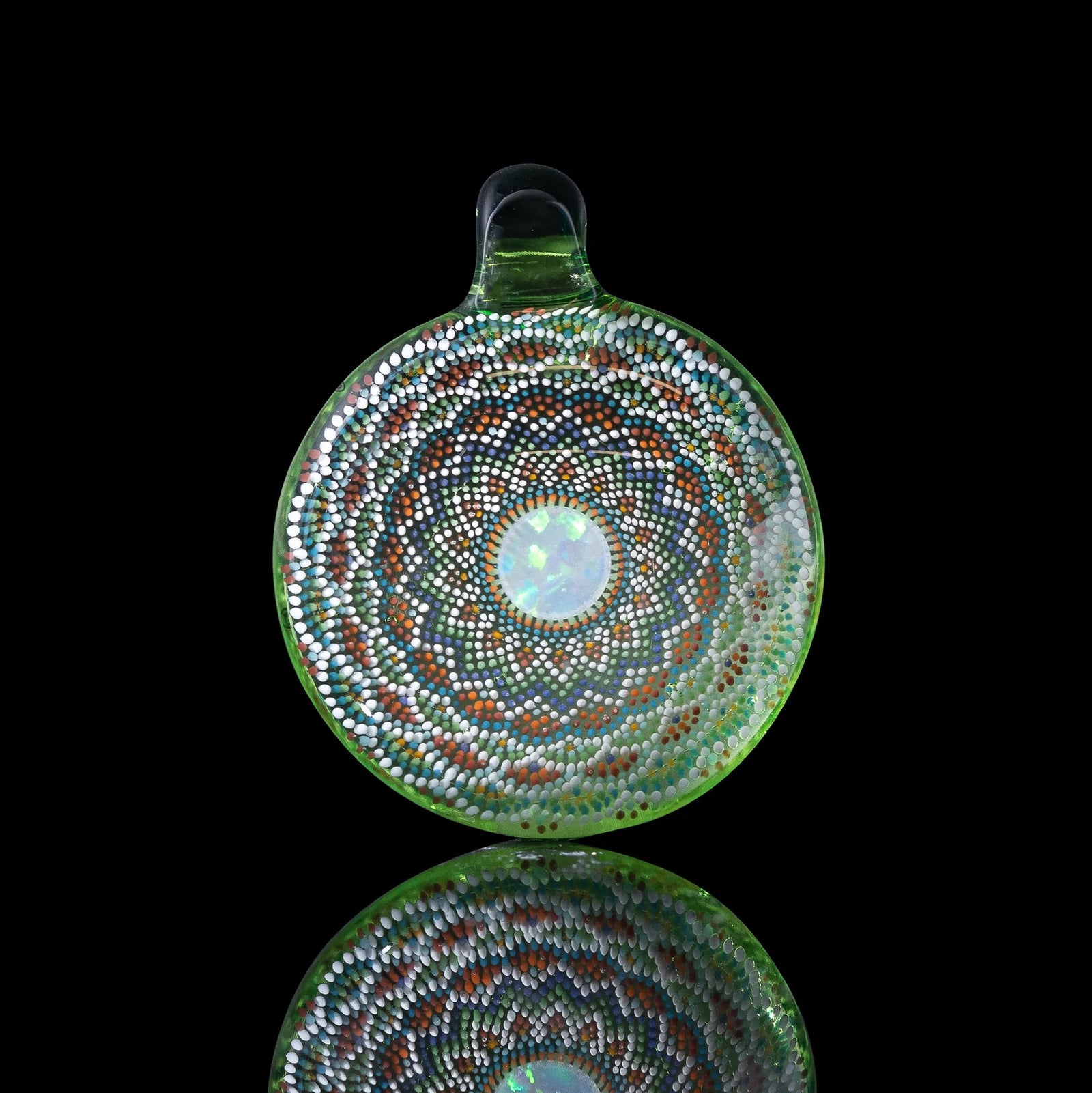 Fullsize Geometric Pendant by JH Glass