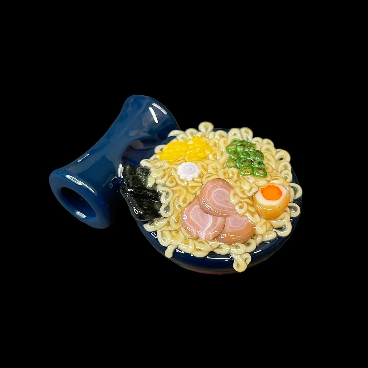 Gumbolt Dot Stack Ramen Pendant by Dojo Glass