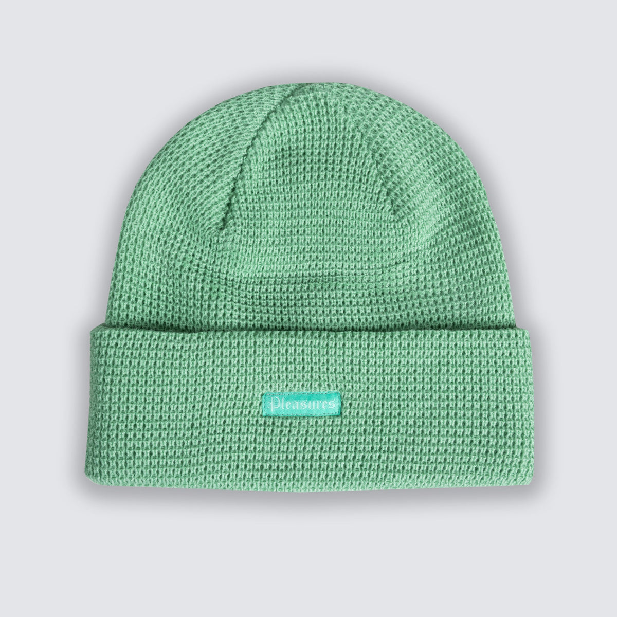 Old E Waffle Beanie (Matcha)