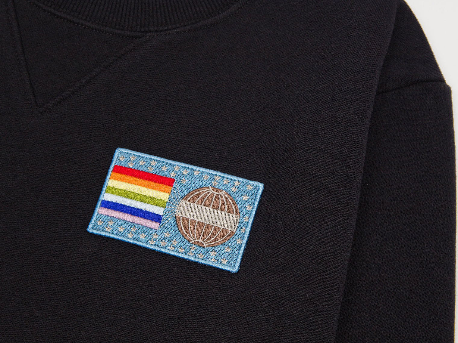 Akomplice x Umbro 195 Fleece Crewneck (Black)