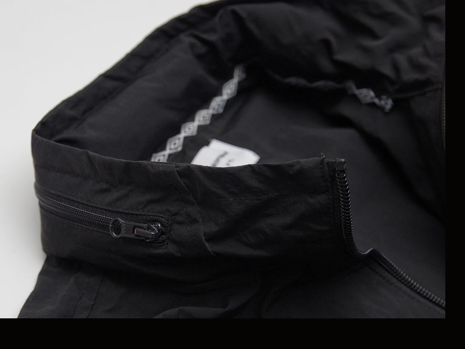 Akomplice x Umbro World Peace Nylon 1/4 Zip (Black)