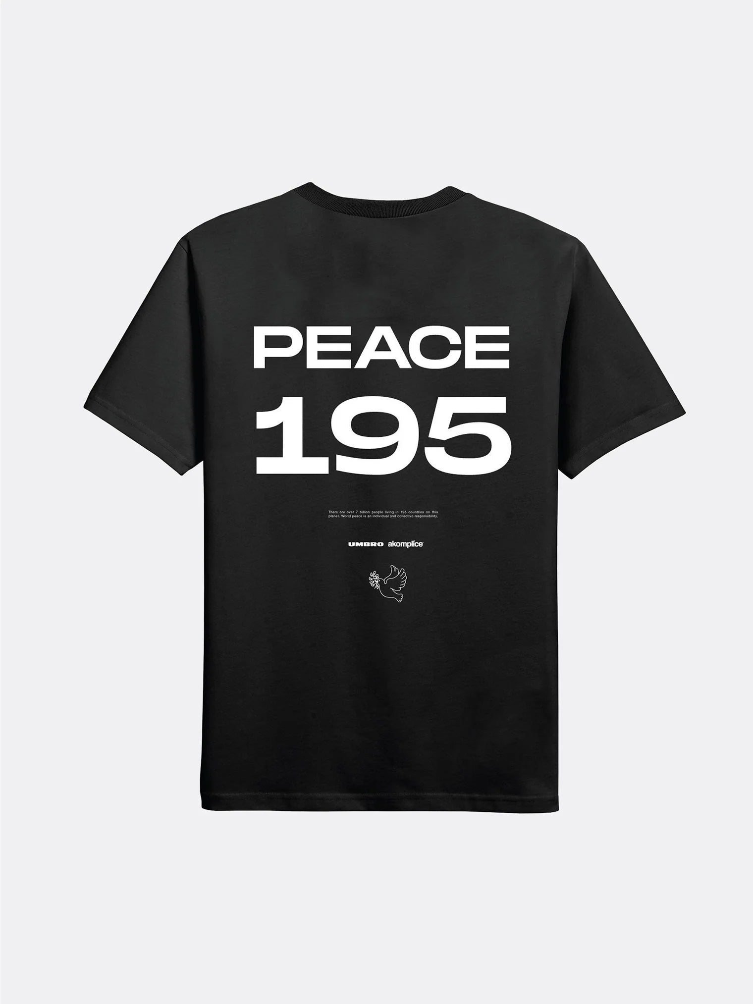 Akomplice x Umbro Peaceman T-Shirt (Black)