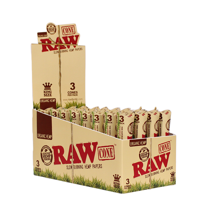 Raw Papers Organic Hemp Cone (King Size)