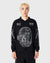 Schematic Long Sleeve Polo (Black)