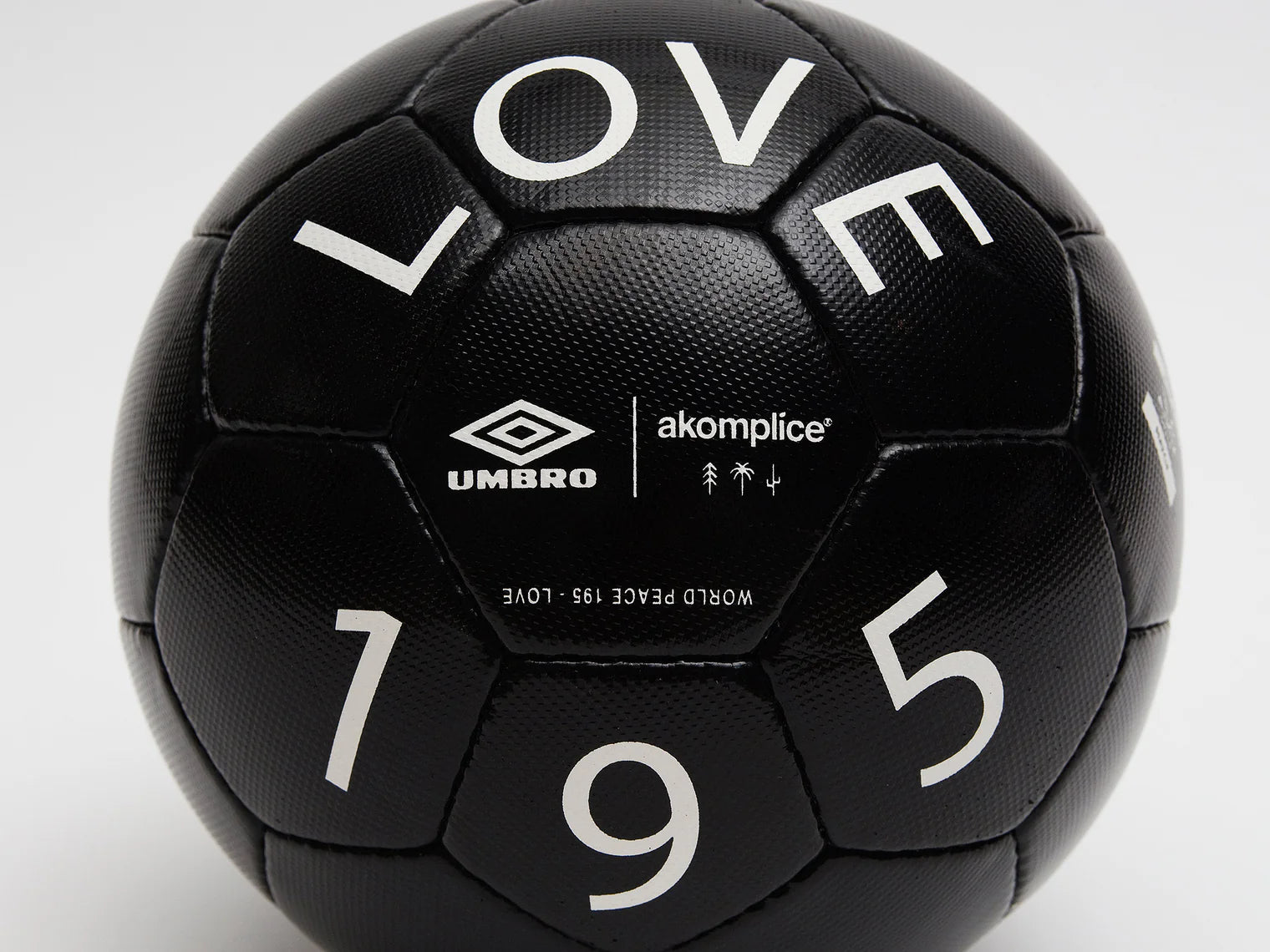 Akomplice x Umbro Love and Peace Futbol (Black)