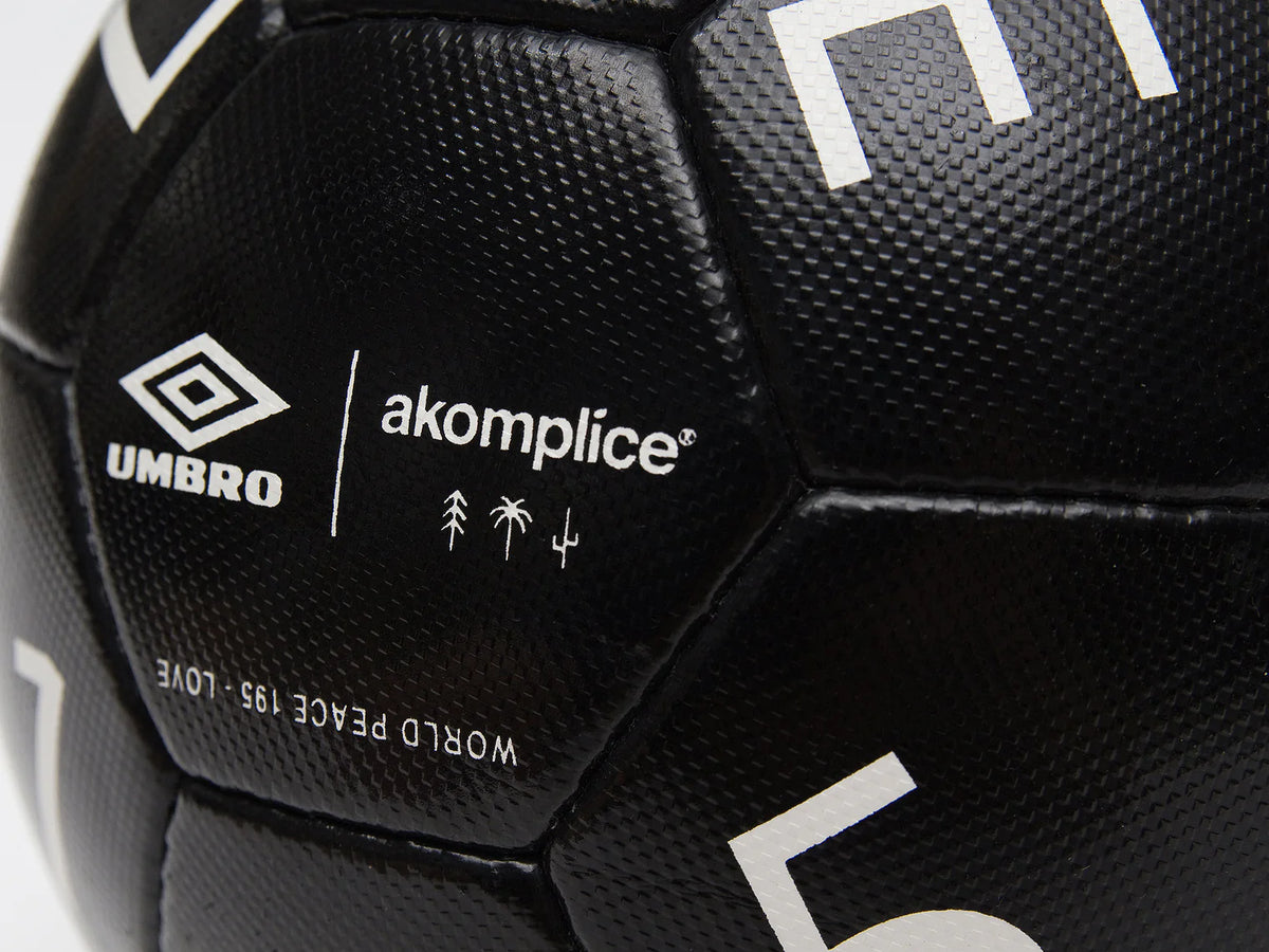 Akomplice x Umbro Love and Peace Futbol (Black)
