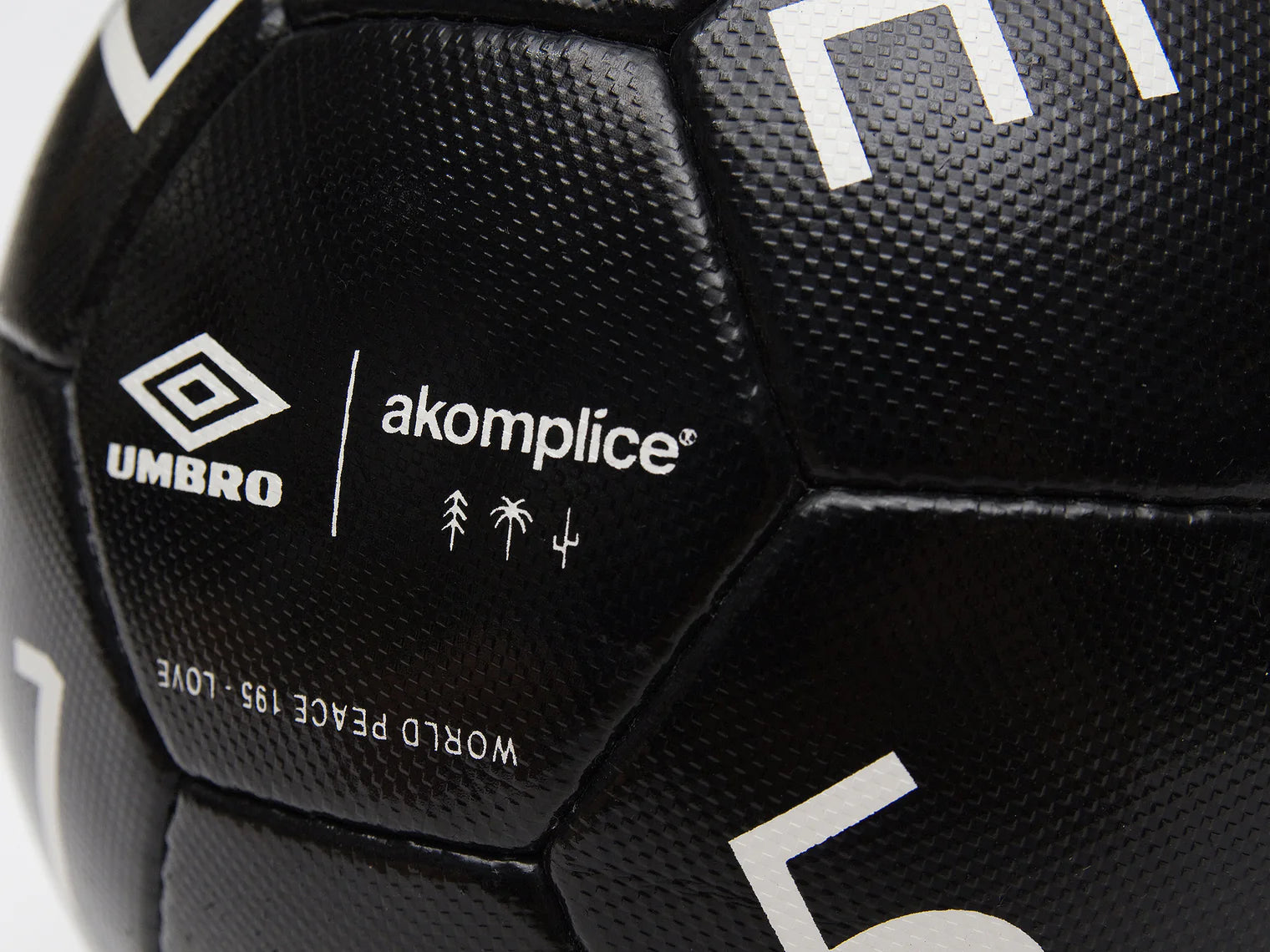 Akomplice x Umbro Love and Peace Futbol (Black)