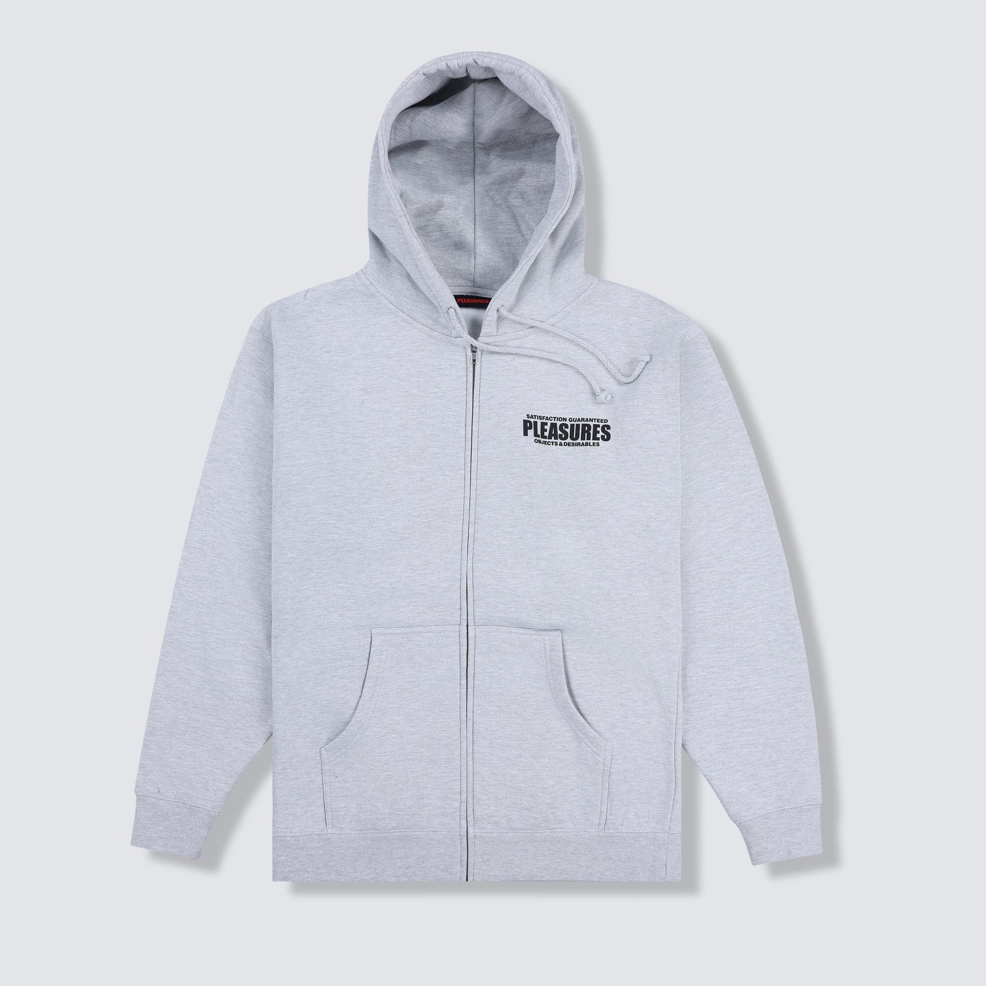 Staff Zip Hoodie (Heather Grey)