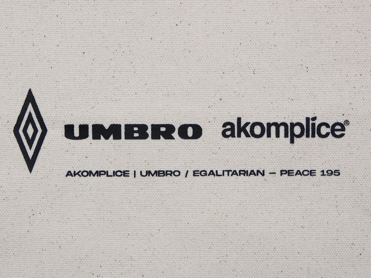 Akomplice x Umbro All Life Diamond Tote (Natural)