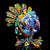 Xochipilli the Emperor by Pinky Brewtz x Trip A