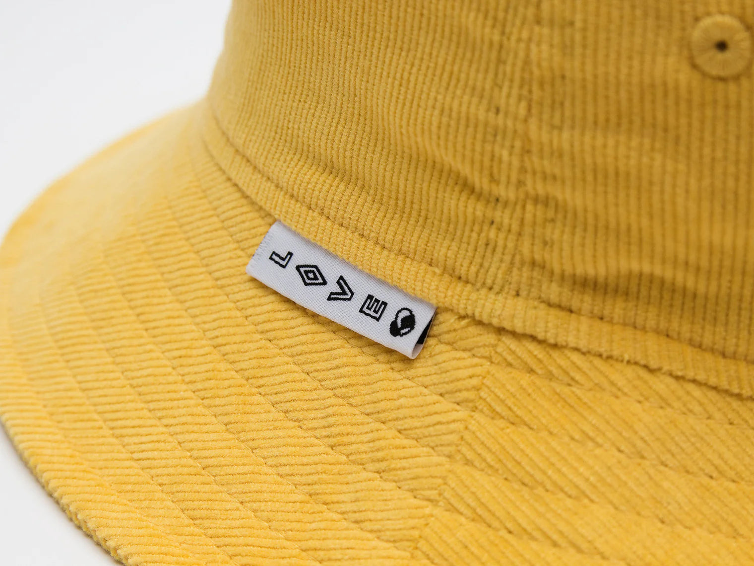 Akomplice x Umbro Dove Corduroy Bucket (Spectra Yellow)