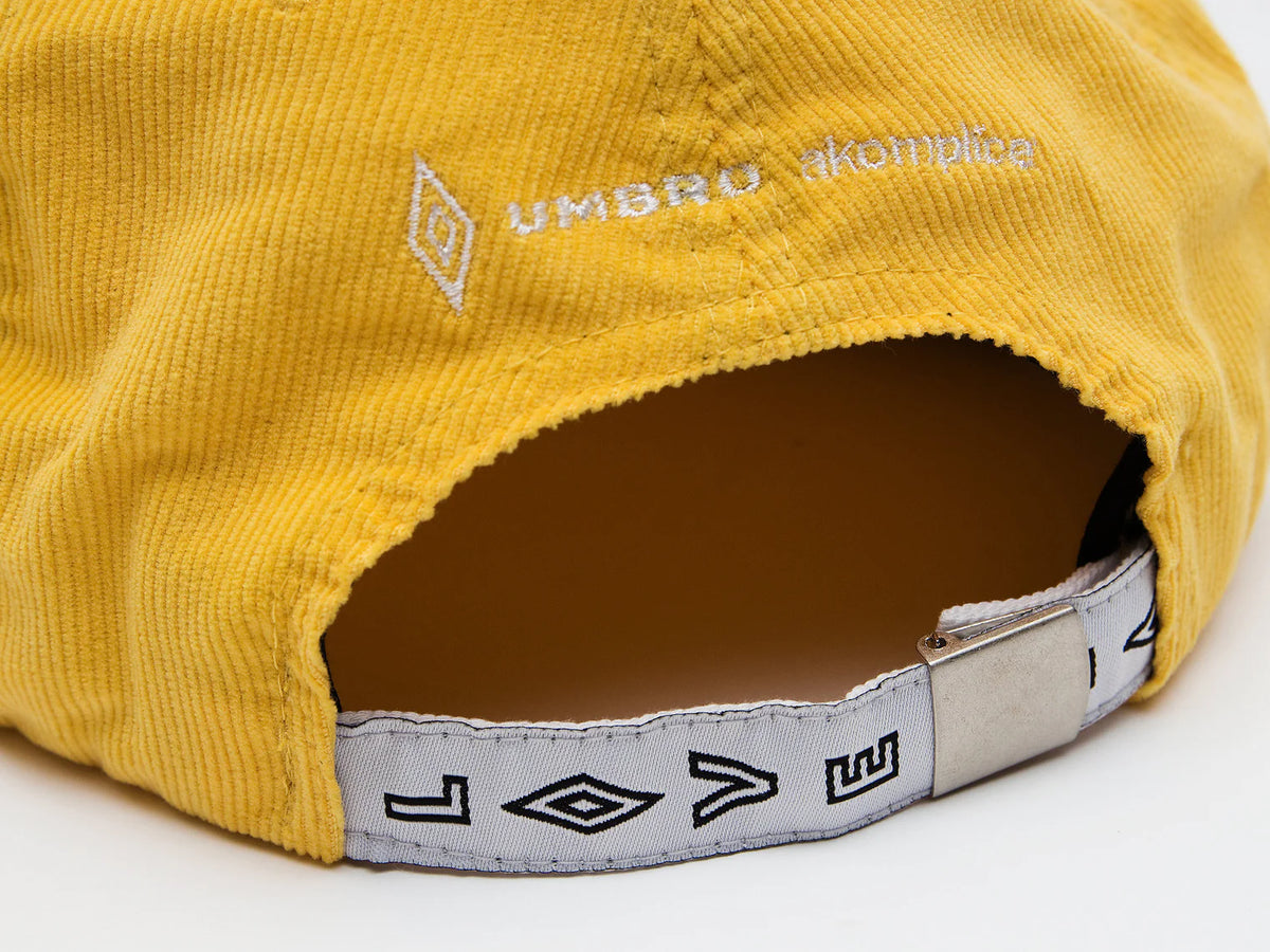 Akomplice x Umbro Dove Corduroy Hat (Spectra Yellow)