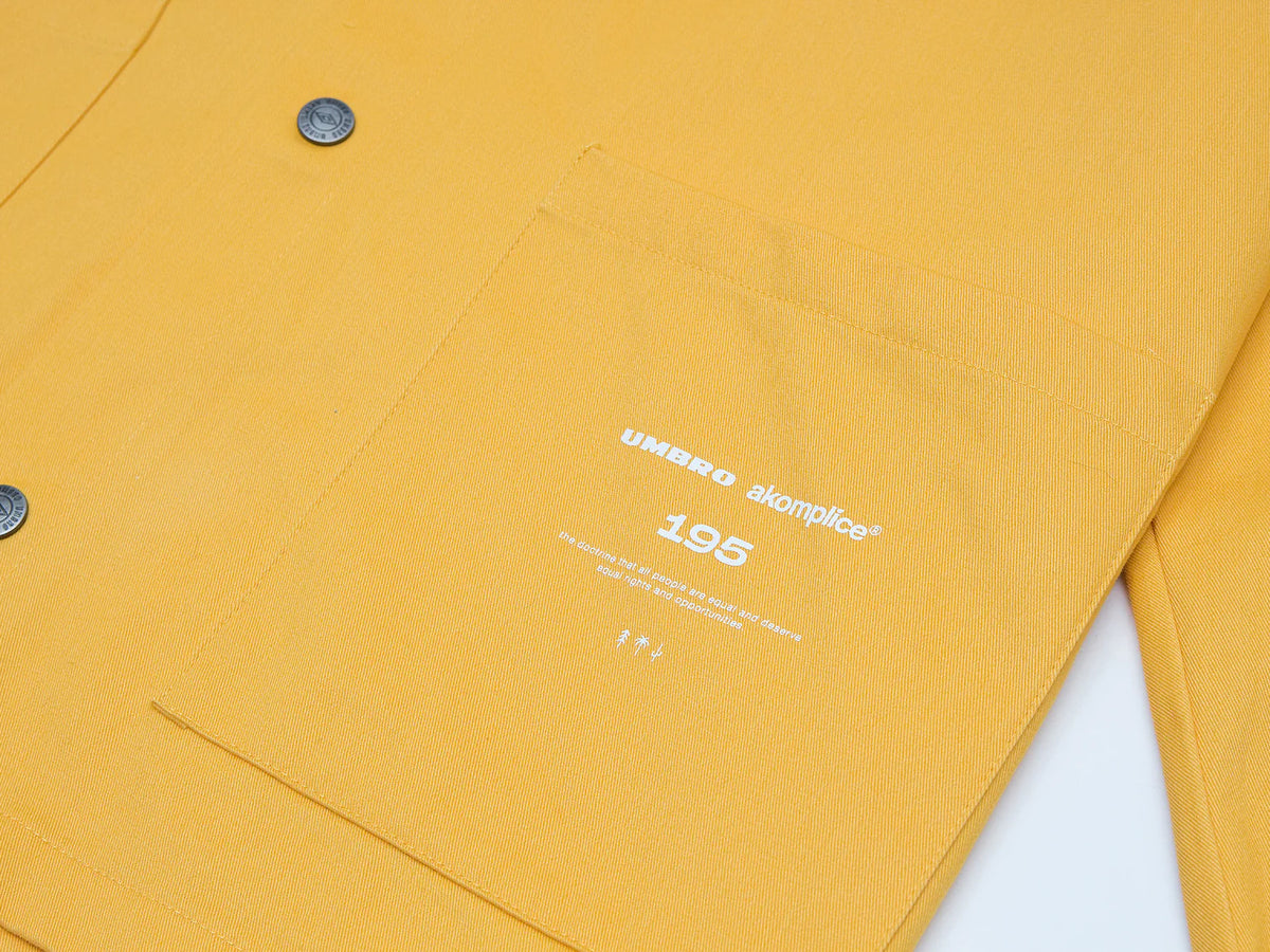 Akomplice x Umbro Dove Coaches Jacket (Spectra Yellow)