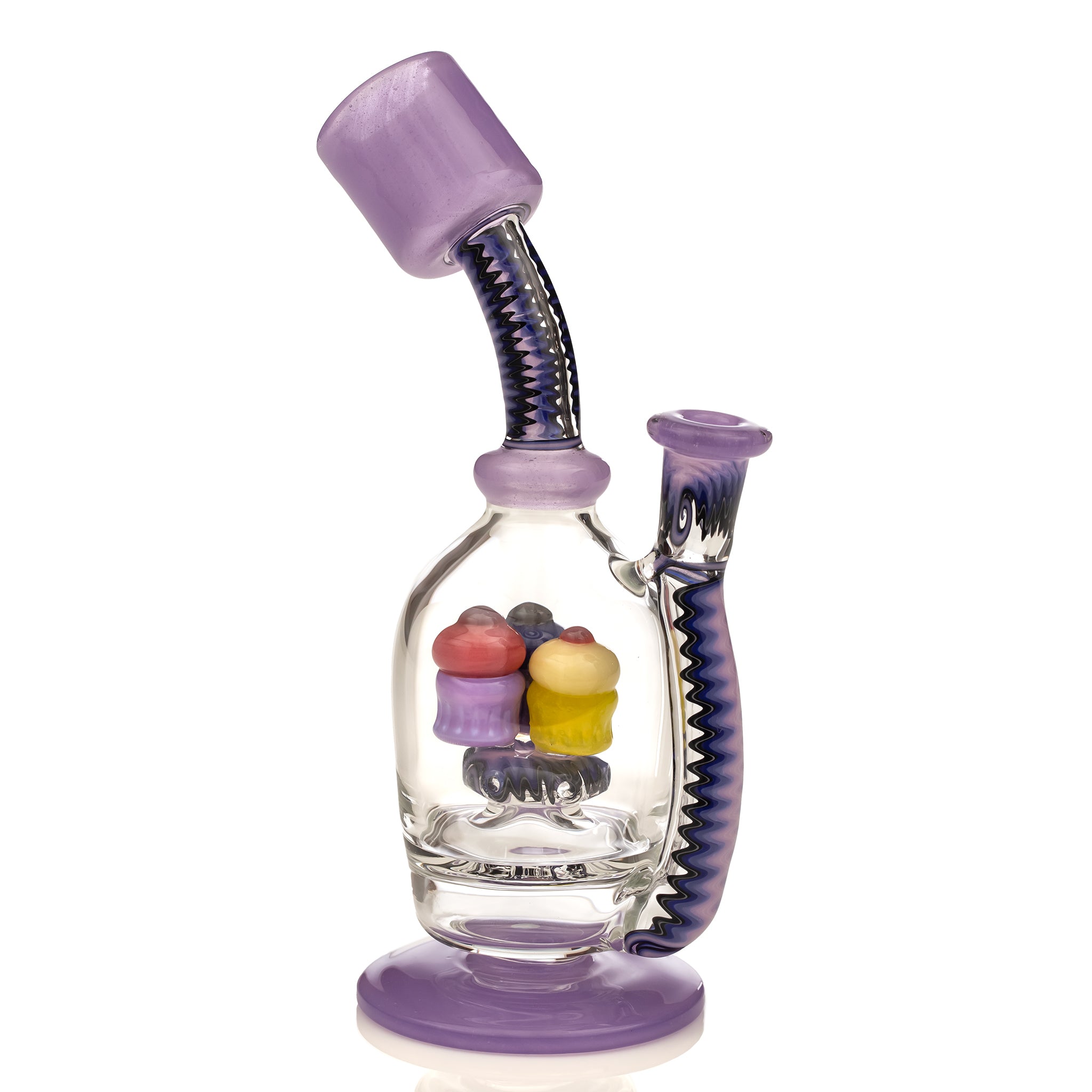 ACE x Natey Love Cupcake Zipper Mini Tube - Fuzion Glass Gallery ACE x Natey Love Cupcake Zipper Mini Tube - Fuzion Glass Gallery