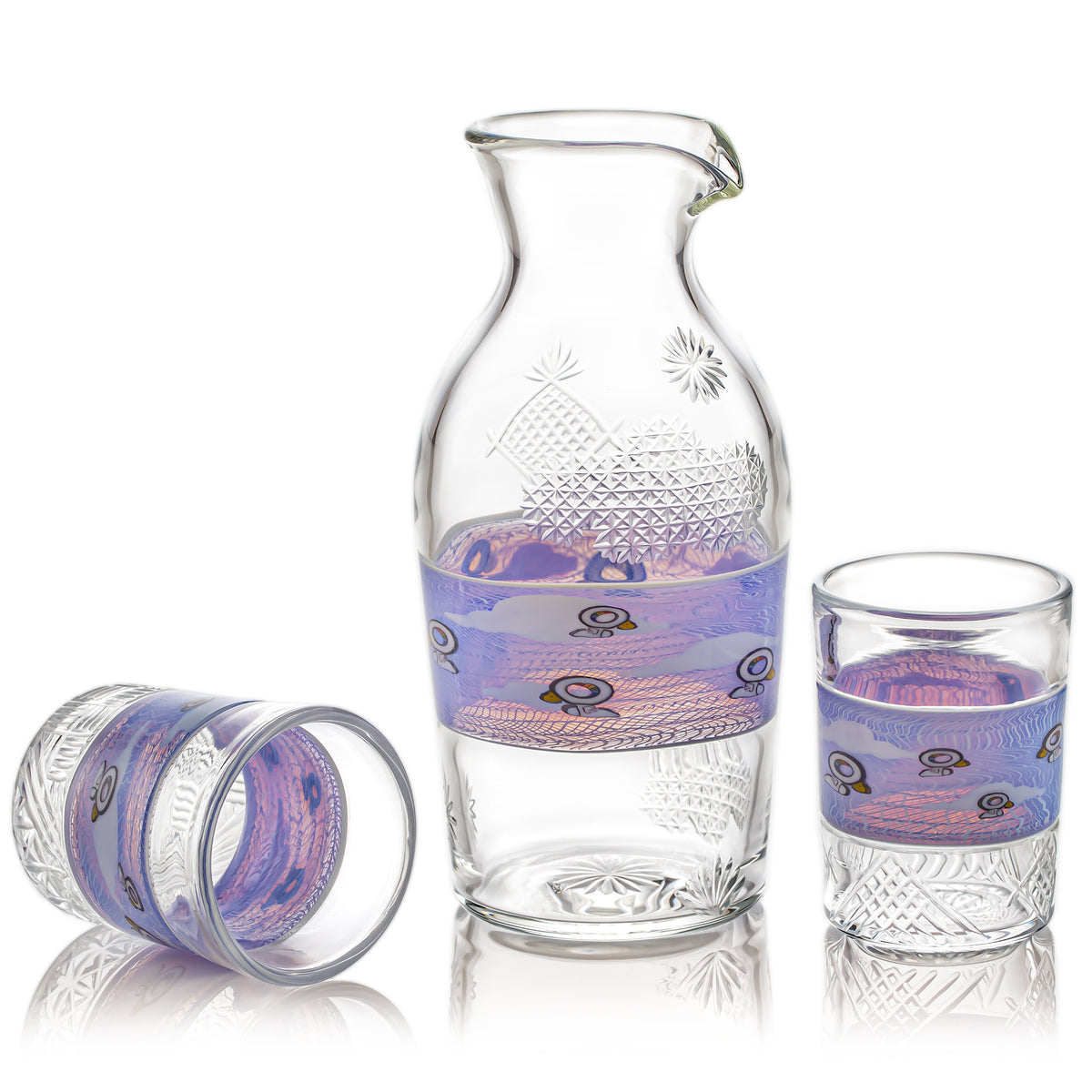 Collab Sake Set by CalM x Ksukebey