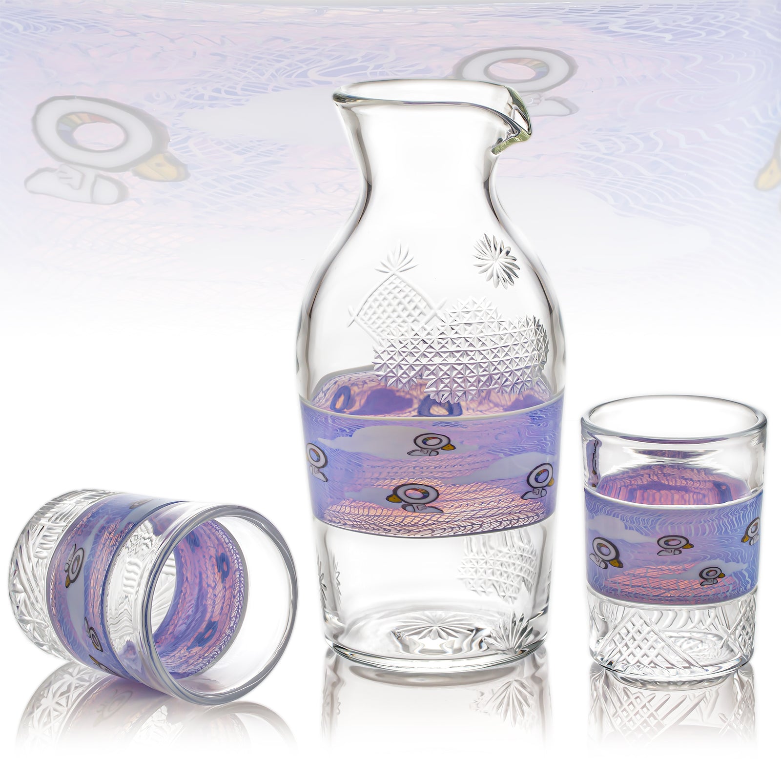 Collab Sake Set by CalM x Ksukebey