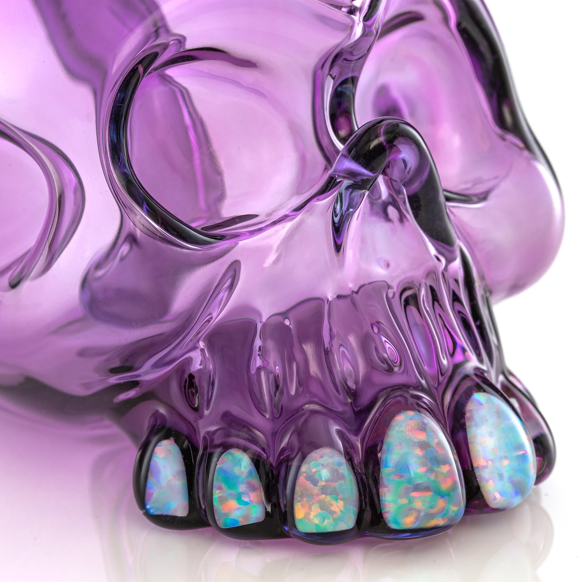 Carsten Carlile Opal Grill Purple Skull