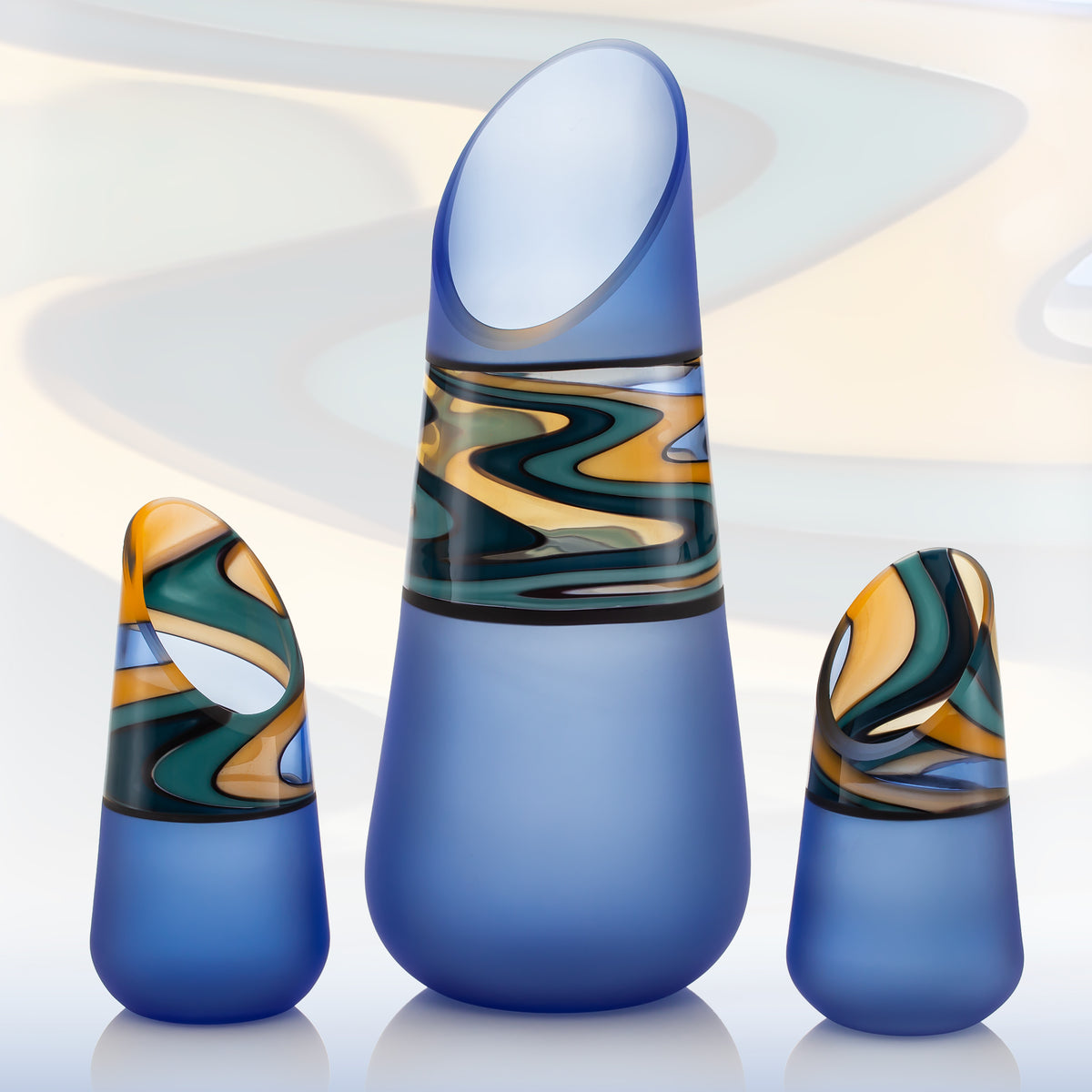 Emily Marie Glass Sake Set