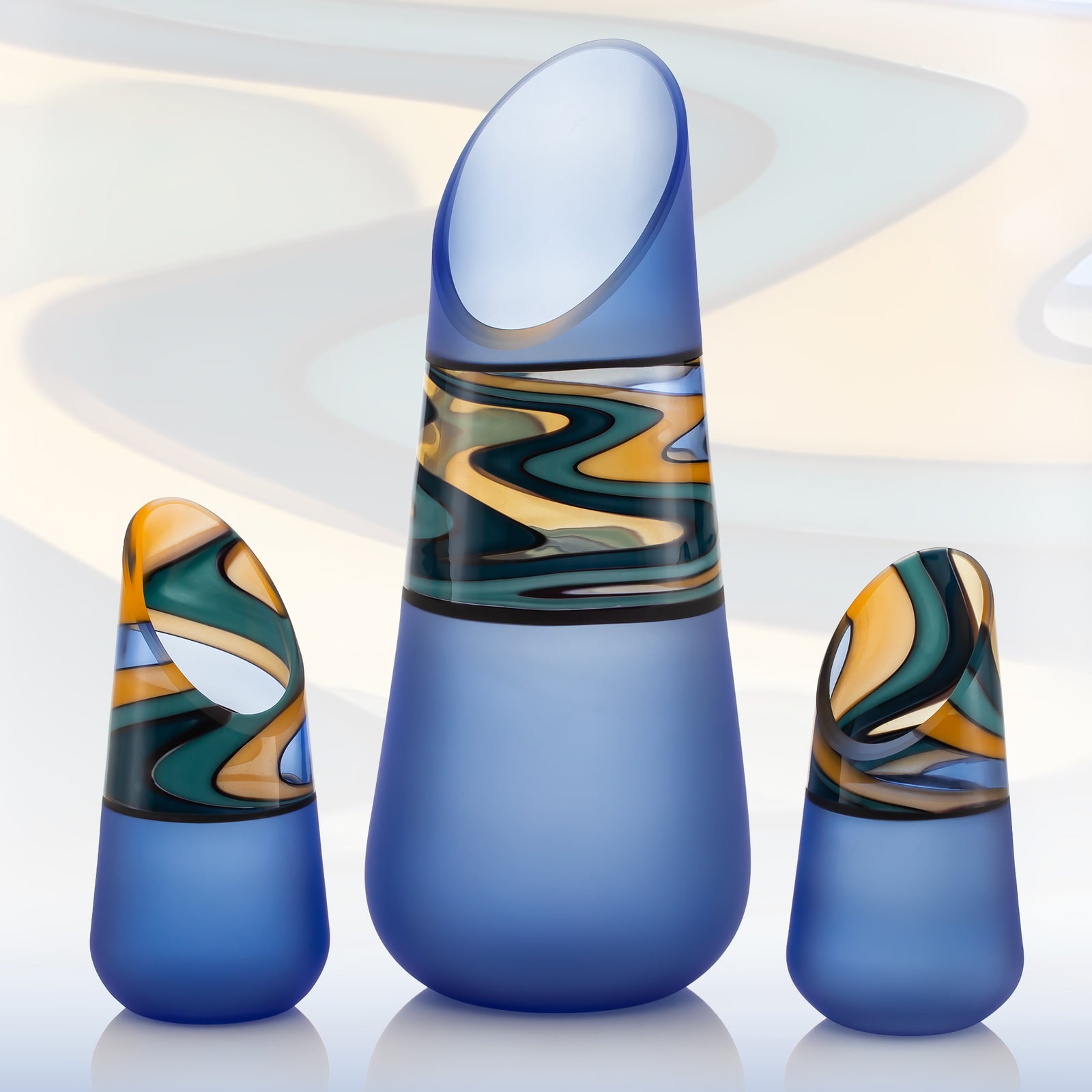Emily Marie Glass Sake Set