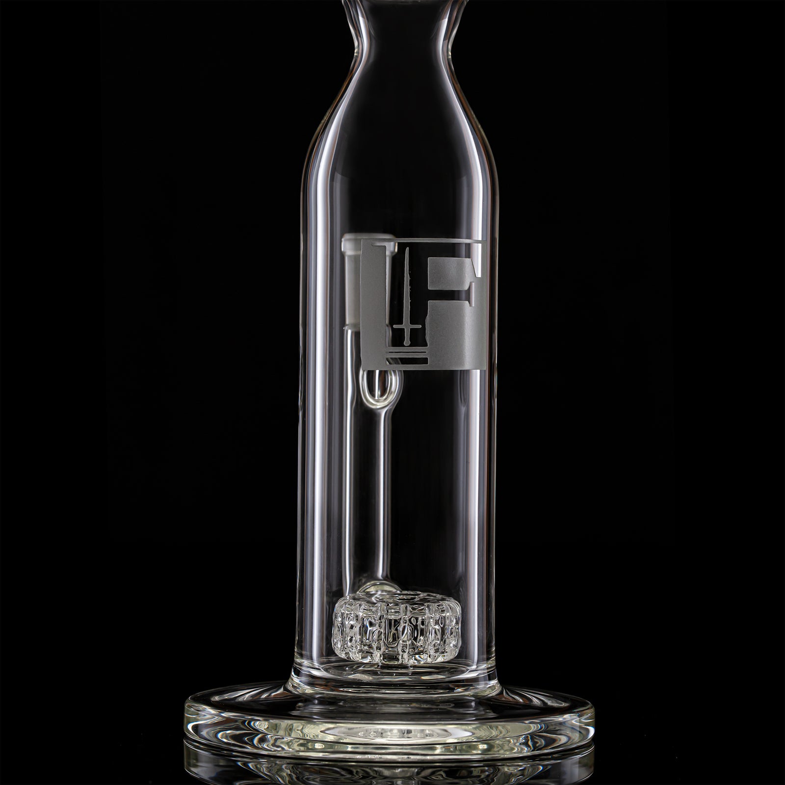 Fuzion Bent Neck Fixed with Gridded Puck (14mm)