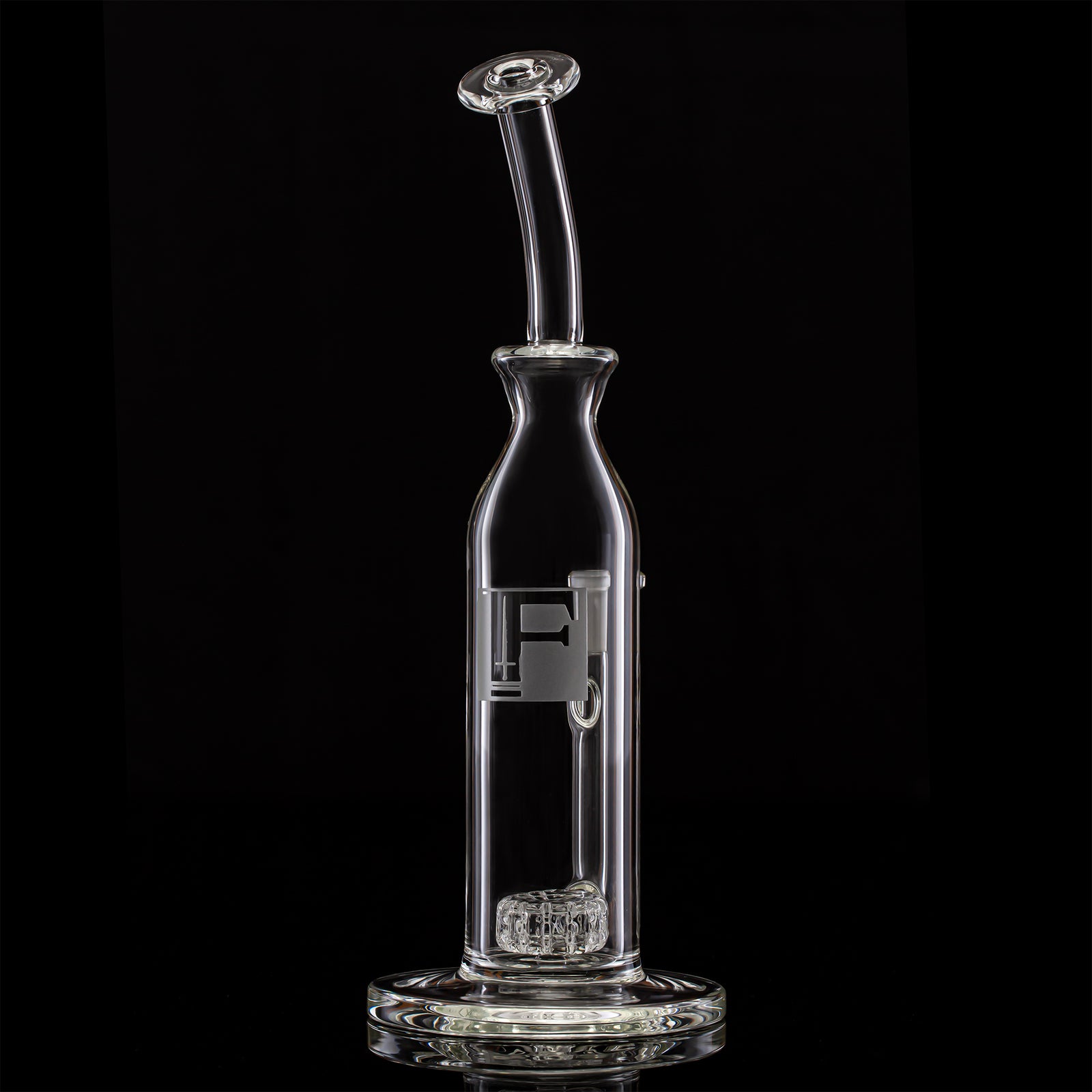 Fuzion Bent Neck Fixed with Gridded Puck (14mm)