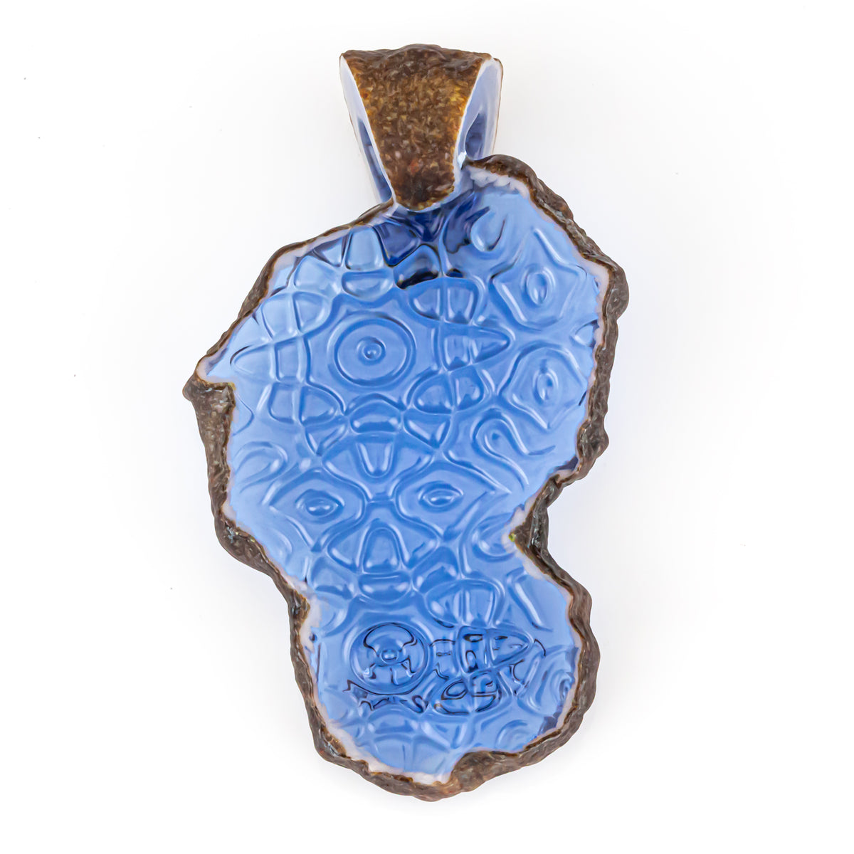 Green-T Stone Cymatics Frequency Slab (Blue Dream)