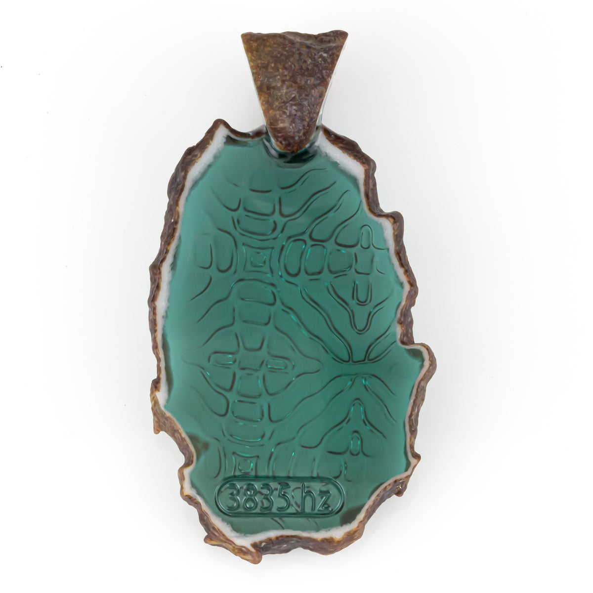 Green-T Stone Cymatics Frequency Slab (Ultramarine)