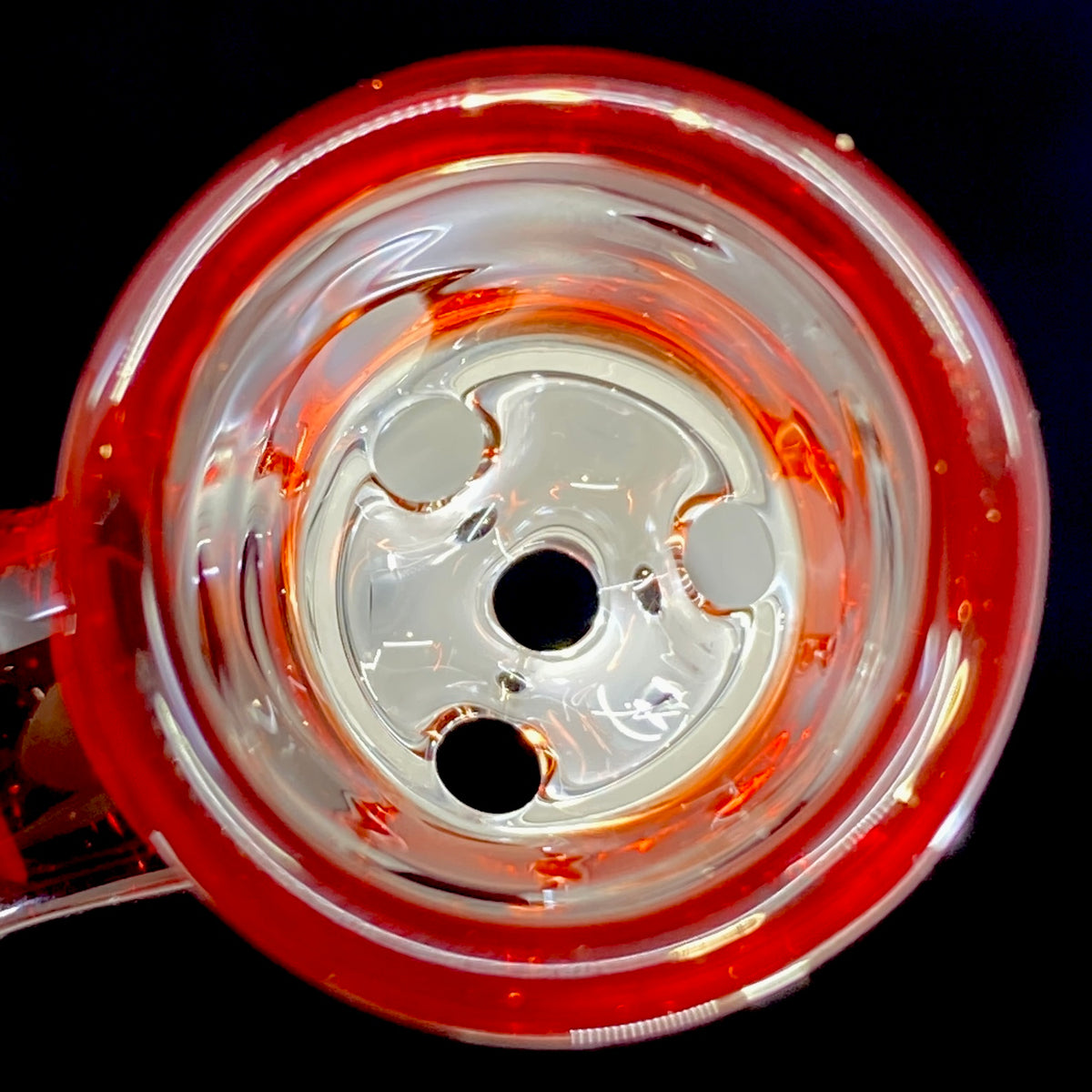 DC Glass Arts Cone Handle 18mm 4-Hole Slide