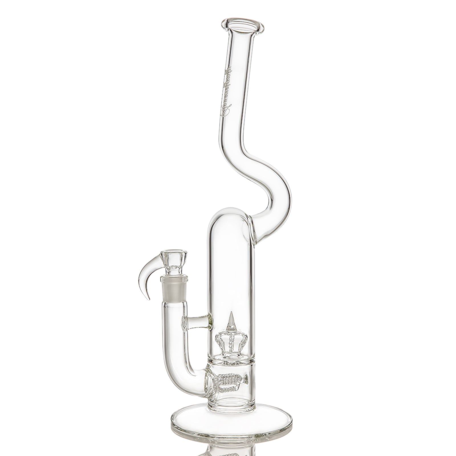 Sovereignty Glass Natty50D - C - 3 Line 9.5mm 6 Cut to Imperial Natty Neck