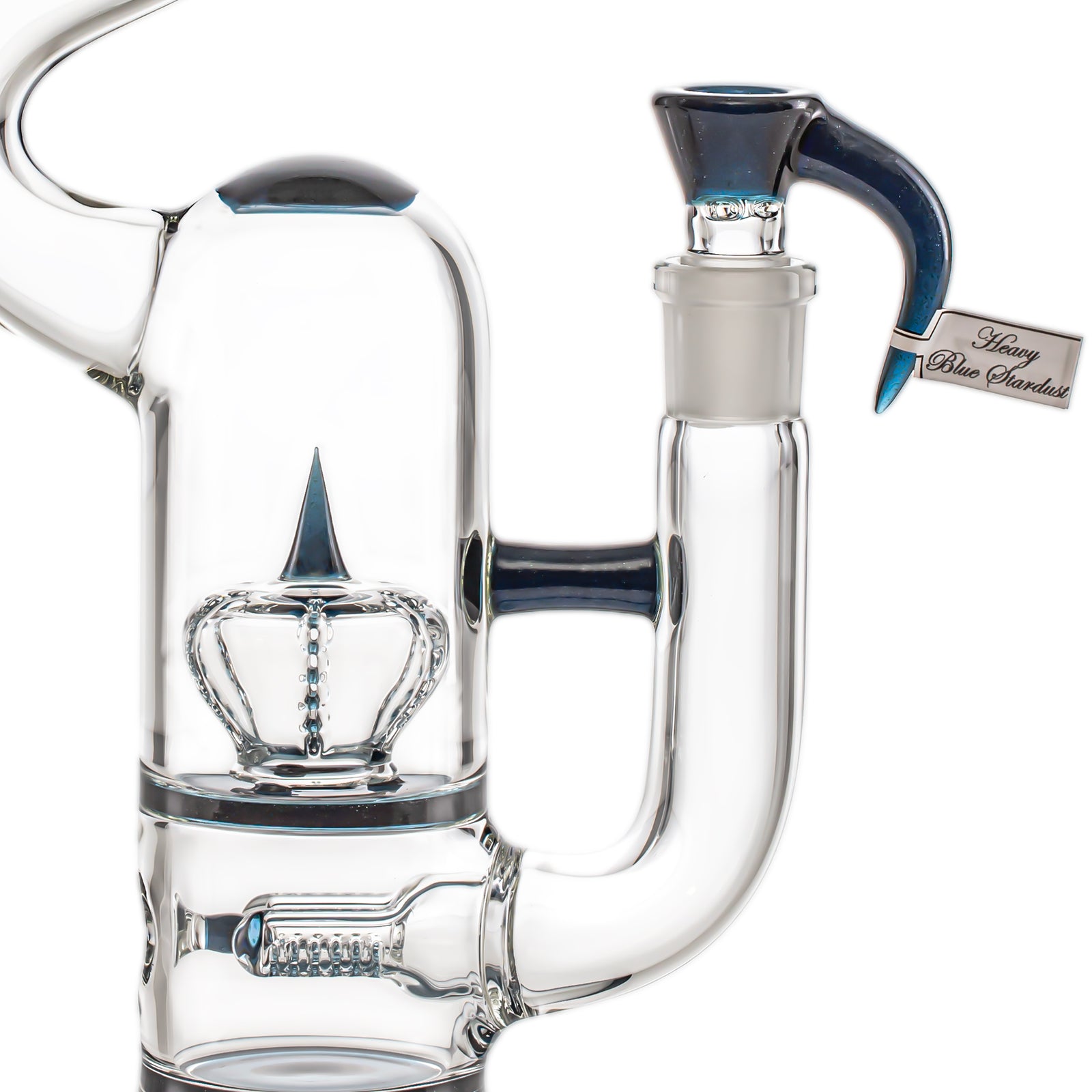 Sovereignty Glass Natty 60D - FA - GLine 12mm 6 Cut DownGrid to Imperial Natty Neck (Heavy Blue Stardust)