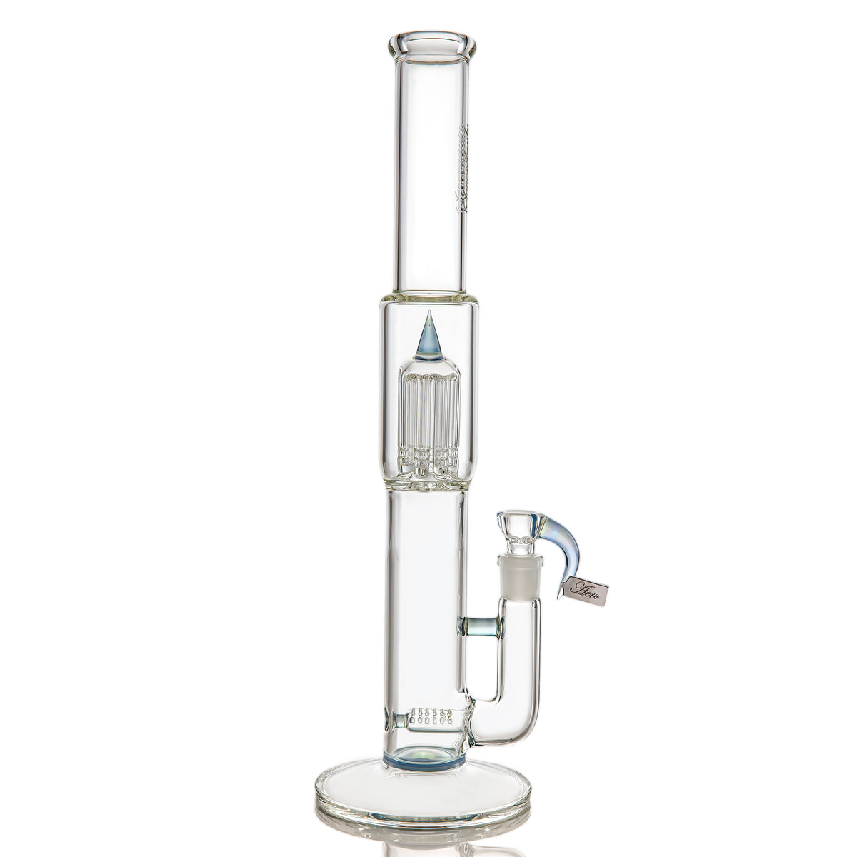 Sovereignty Glass 8Tree - PA - StemLine 16mm 6 Cut UpGrid to 8 Tree Gridded 44mm Neck (Aero)
