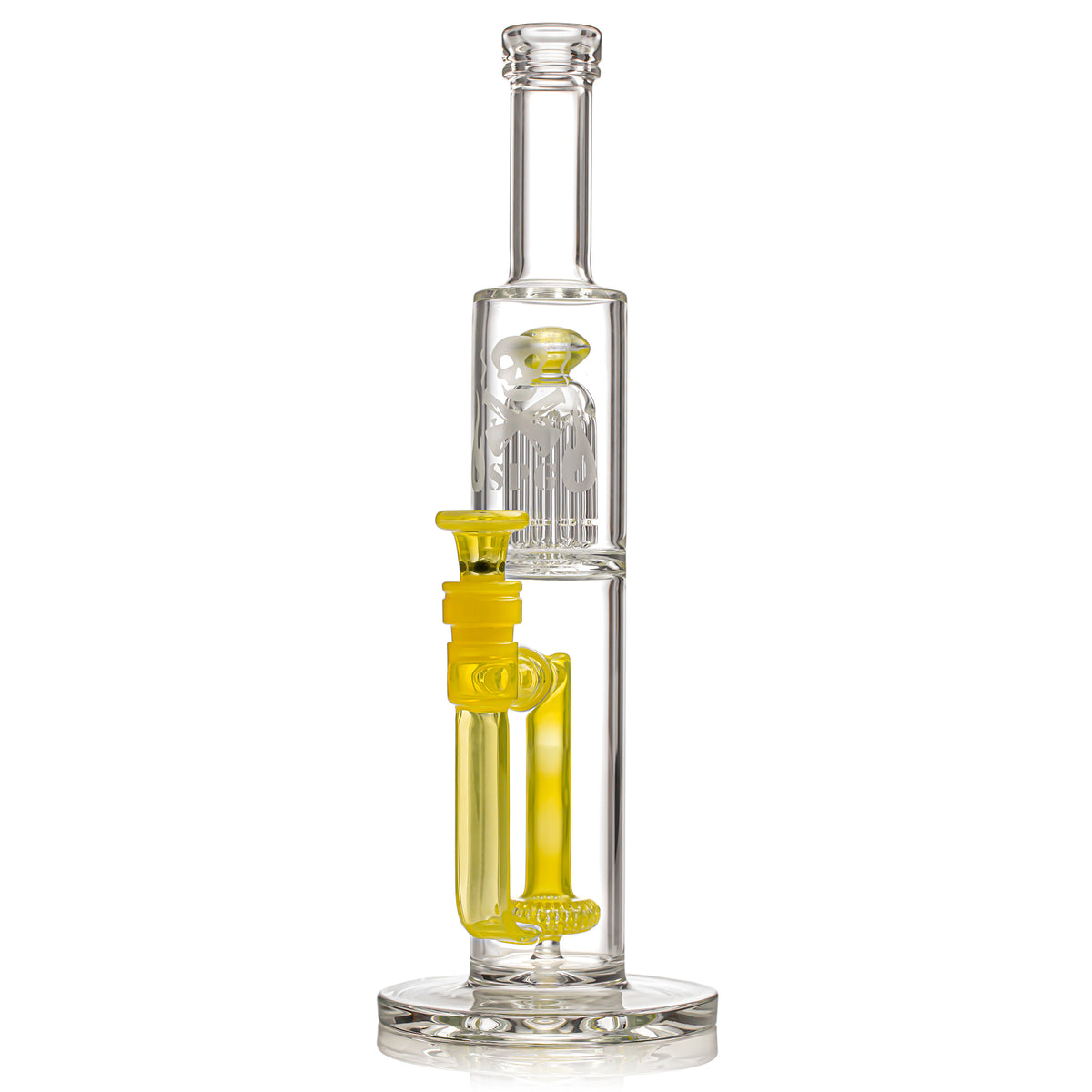 SPG Straight Tube Fixed Circ to 10 Arm Tree with Colored Accents (Lemon Drop)