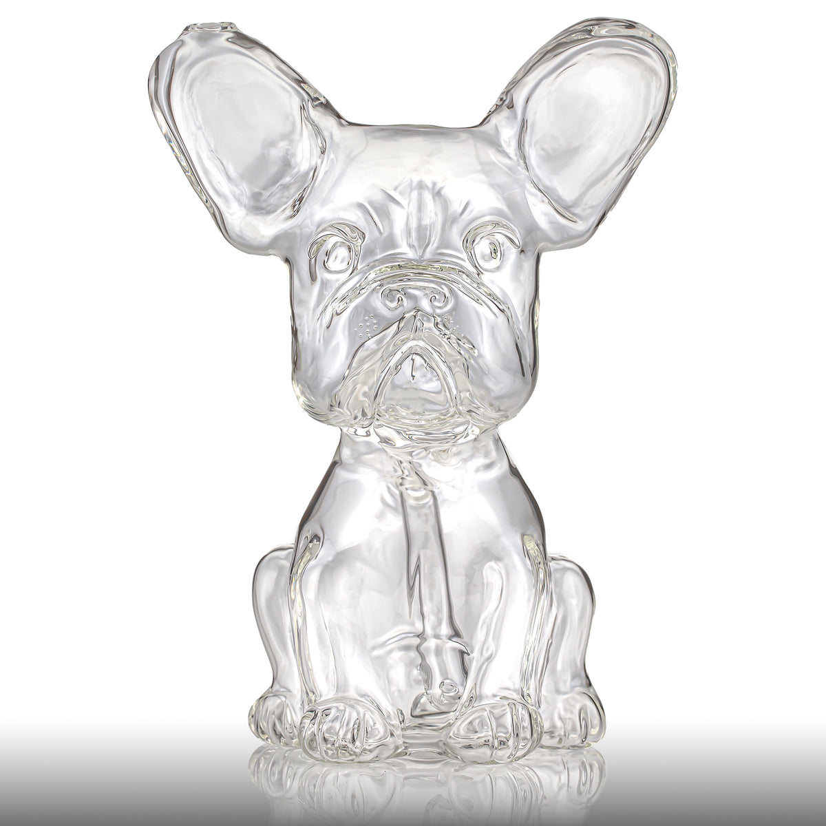 Swanny Glass XL Clear Frog Pose Bully Bubbler (18mm)