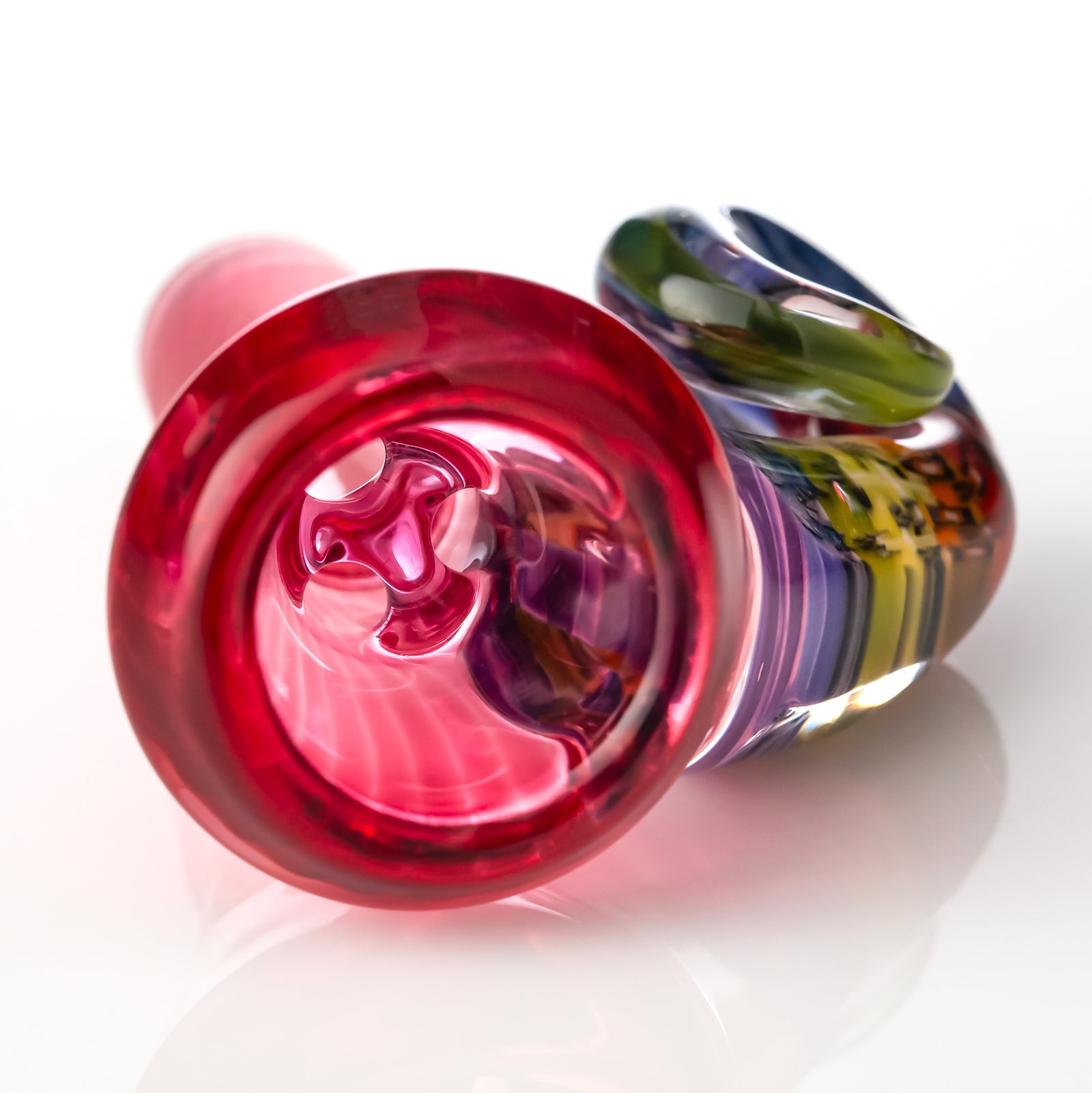 Terroir x Crunklestein x BlackT 14mm 3-Hole Slide (Gold Ruby)