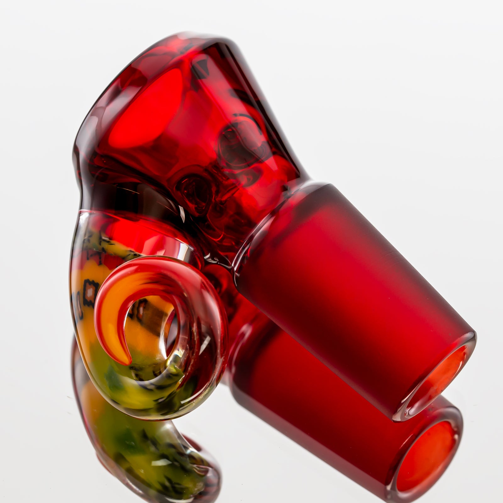 Terroir (Crunklestein x BlackT) 18mm Full Color 4-Hole Slide (Red Elvis)